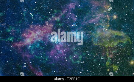 Platz viele Lichtjahre weit entfernt von der Erde. Elemente dieses Bild von der NASA eingerichtet Stockfoto