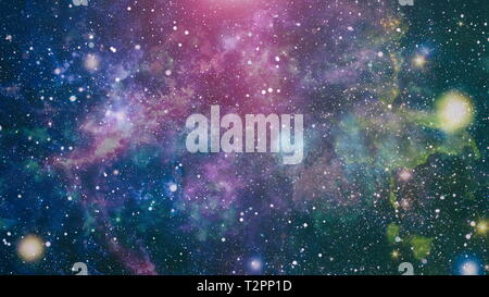 Platz viele Lichtjahre weit entfernt von der Erde. Elemente dieses Bild von der NASA eingerichtet Stockfoto