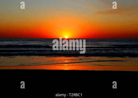 Besuchen sie Australien. Ansichten und Sonnenaufgang scenics von Australien. Byron Bay in New South Wales und Australiens östlichsten Punkt. Stockfoto