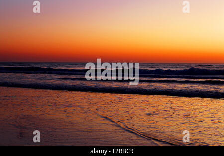 Besuchen sie Australien. Ansichten und Sonnenaufgang scenics von Australien. Byron Bay in New South Wales und Australiens östlichsten Punkt. Stockfoto