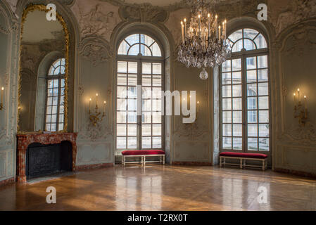 Innenansicht der Klassischen palastartigen Pariser Interieur Stockfoto