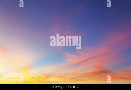 Himmelshintergrund Stockfoto