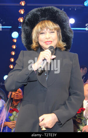 Premiere von "Tina Turner Tina-Das Musical" im Operettenhaus in Hamburg, Deutschland. Mit: Tina Turner Wo: Hamburg, Deutschland Wann: 04 Mar 2019 Credit: Becher/WENN.com Stockfoto