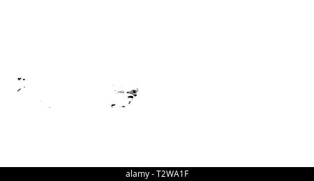 Pinselstriche. Vektor Pinsel eingestellt. Grunge Design Elemente. Rechteckige und runde Textfelder. Schmutzige not Textur Banner. Tinte spritzt. Grunge pa Stock Vektor