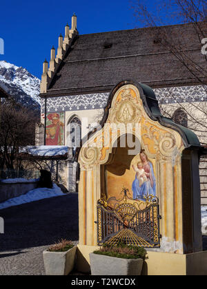 Pfarrkirche Mariä Himmelfahrt in Imst, Tirol, Österreich, Europa, Pfarrkirche Maria Himmelfahrt, Imst, Tirol, Österreich, Europa Stockfoto