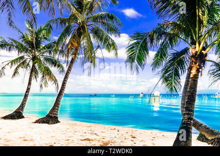 Blick auf Ganh Dau Beach im Norden der Insel Phu Quoc, Vietnam Stockfoto