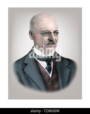 Alois Alzheimer 1864-1915 deutscher Psychiater Neuropathologe Stockfoto