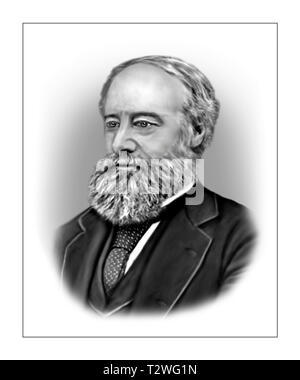 James Prescott Joule 1818-1889 Englischer Physiker Mathematiker Stockfoto