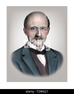 Max Planck 1858-1947 deutscher theoretischer Physiker Stockfoto