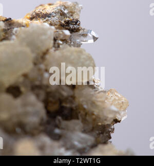 Prehnit Mineralien Stockfoto