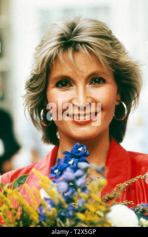 Susanne Uhlen, deutsche Plant und Regisseurin, Ca. 1989. Die deutsche Schauspielerin und Regisseurin Susanne Uhlen, Ca. 1989. Stockfoto