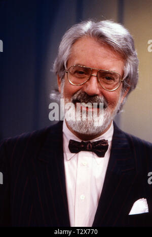 Der deutsche Schriftsteller Michael Ende, Deutschland 1990. Der deutsche Autor Michael Ende, Deutschland 1990. Stockfoto