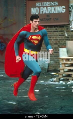 CHRISTOPHER REEVE, Superman, 1978 Stockfoto