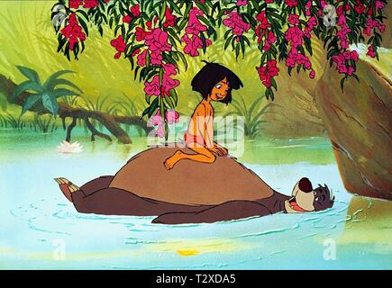 MOWGLI, BALOO der Bär, DAS DSCHUNGELBUCH, 1967 Stockfoto
