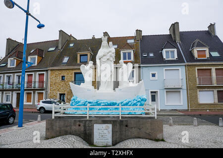 Notre-Dame de Boulogne, Quai de la Vierge, Le Pörtel, Hauts-de-France, Frankreich Stockfoto