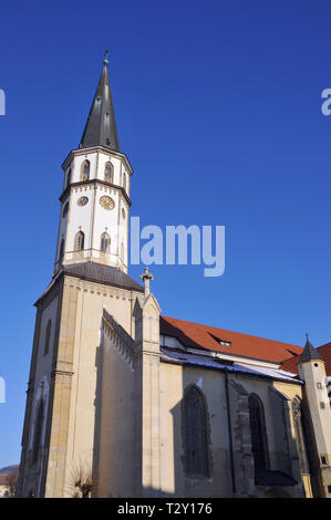 Basilika St. James, Bazilika svätého Jakuba, Levoča, Lőcse, Prešov Region, Slowakische Republik, Europa Stockfoto