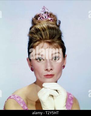 AUDREY HEPBURN, Frühstück bei Tiffany, 1961 Stockfoto