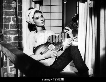 AUDREY HEPBURN, Frühstück bei Tiffany, 1961 Stockfoto