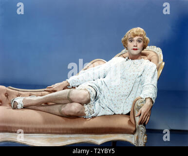 JACK LEMMON, manche mögen es heiß, 1959 Stockfoto