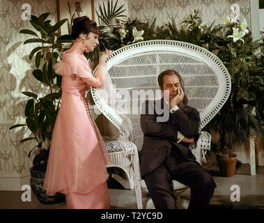 AUDREY HEPBURN, Rex Harrison, MY FAIR LADY, 1964 Stockfoto