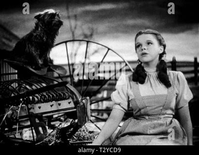 TOTO, Judy Garland, der Zauberer von Oz, 1939 Stockfoto