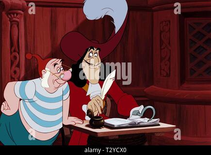 Herr SMEE, Captain Hook, Peter Pan, 1953 Stockfoto