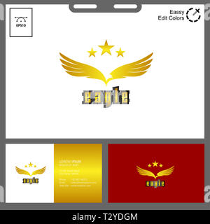 Im Web, business card Name, flayer, app Logo etc. Stockfoto