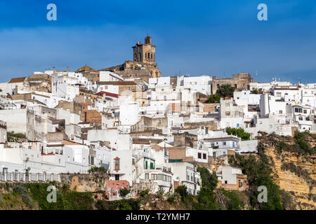 Arcos De La Frontera, Andalusien, Spanien Stockfoto