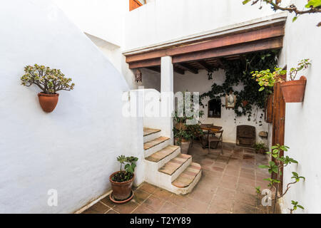 Barbate, Spanien. Das Palomar de La Brena, größte Taubenschlag in der Welt im 18. Jahrhundert Ranch und Immobilien in der Provinz Cadiz, Andalusien Stockfoto