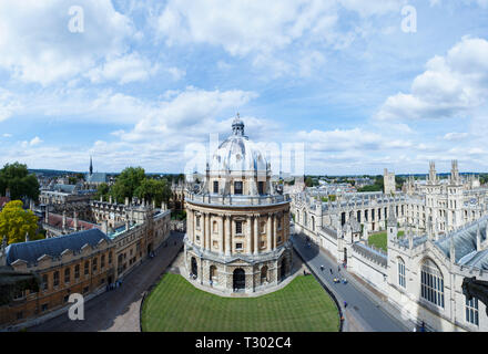 Radcliffe Camera, Bodleian Library, Oxford University, Oxford, Oxfordshire, England, Vereinigtes Königreich Stockfoto