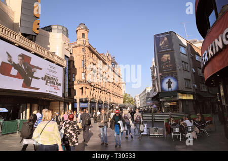 Leicester Square, West End, London, England, Großbritannien Stockfoto