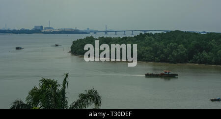 Blick auf den zweiten Link von Sunway Iskandar Entwicklung region, Iskandar Puteri, Johor, Malaysia Stockfoto