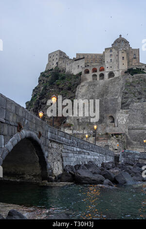 Castello Aragonese Stockfoto