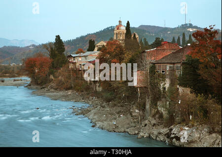 Anzeigen von Kutaissi. Imereti Provinz. Georgien Stockfoto