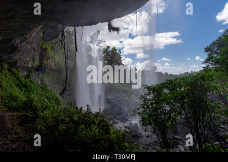 Sipi Falls - die niedrigste Stockfoto