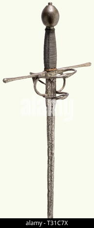 Waffen, Schwerter, Degen, 17. Jahrhundert, Additional-Rights - Clearance-Info - Not-Available Stockfoto