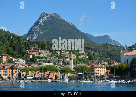Maderno am Ufer des Gardasees, Italien. Stockfoto