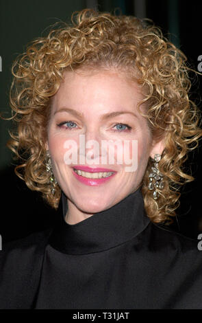 LOS ANGELES, Ca. 22. Februar 2001: Schauspielerin AMY IRVING am American Film Institute Gala, in Beverly Hills, wo Barbra Streisand mit des Instituts 29. jährliche Life Achievement Award geehrt wurde. © Paul Smith/Featureflash Stockfoto