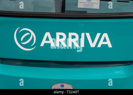 Arriva logo Stockfoto