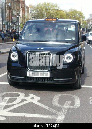 TX elektrische London Taxi von London Electric Vehicle Company (LEVC) Stockfoto