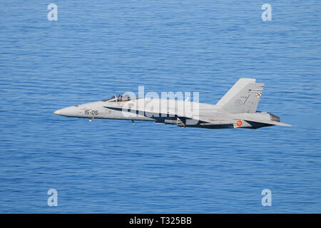 McDonnell Douglas F/A 18 Hornet, spanische Luftwaffe Stockfoto