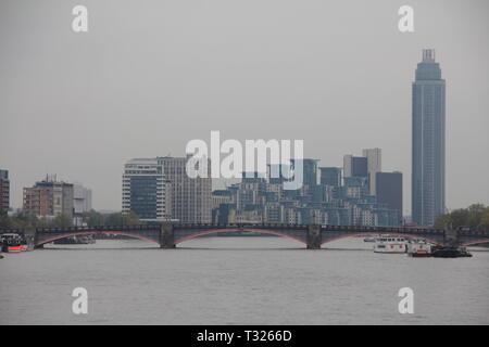 Stadt von Westminster London Stockfoto