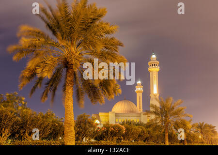 Al Fateh Grand Moschee in Manama. Manama, Bahrain. Stockfoto