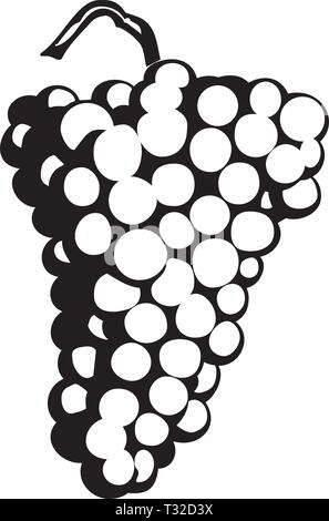 Trauben-Illustration Stock Vektor