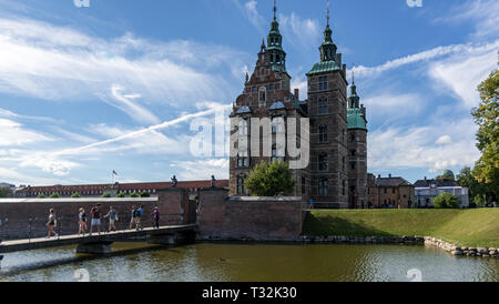 Christian IV Schloss Rosenborg gebaut in einem niederländischen Renaissance-stil in vier Phasen von 1605 bis 1633. Stockfoto