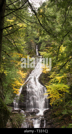 Moss Glen fällt in der Nähe von Kelso Vt. Stockfoto