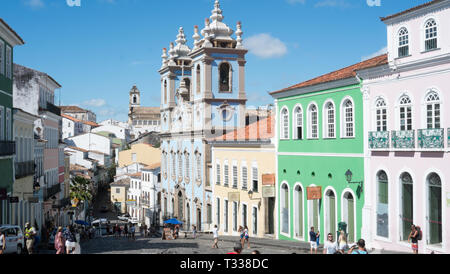 Unsere Liebe Frau von Rosario, Salvador, Bahia, Brasilien Stockfoto