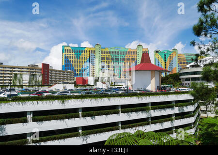 Genting Highlands, Malaysia - Oktober 18,2017: Genting First World Hotel ist ein 3 Sterne Hotel, das in Bentong, Pahang, Malaysia befindet. Stockfoto