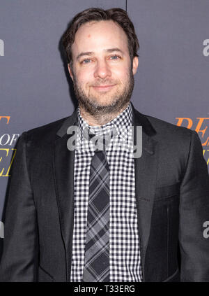 New York, Vereinigte Staaten. 04 Apr, 2019. Danny Strong nimmt "Die besten Feinde" New York Premiere bei AMC Loews Lincoln Square, Manhattan Credit: Sam Aronov/Pacific Press/Alamy leben Nachrichten Stockfoto