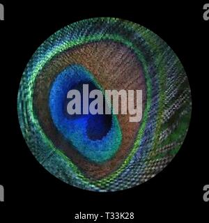 Farbenfrohe abstrakte neon Formen. Abstrakte futuristischen Tapete. kontinuierliche Linie Geometrie Hintergründe Stock Vektor